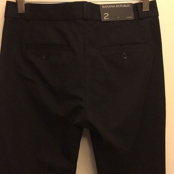 Banana Republic LOGAN Bi Stretch Trouser Black - Picture 8 of 8